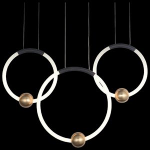 Đèn treo trang trí Slister Ø300+400+300mm - LED 54W - 3 CĐ