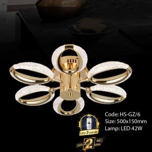 Đèn chùm trang trí Slister Ø500*H150mm Led 42W