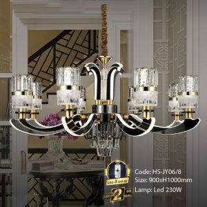 Đèn chùm trang trí Slister Ø900*H1000mm Led 230W