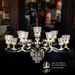 Đèn chùm trang trí Slister Ø950*H1000mm Led 340W
