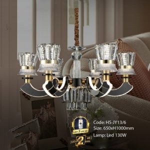 Đèn chùm trang trí Slister Ø650*H1000mm Led 130W