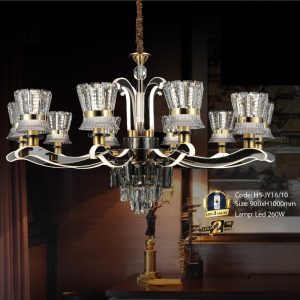 Đèn chùm trang trí Slister Ø900*H1000mm Led 260W