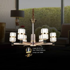 Đèn chùm trang trí Slister Ø700*H1000mm Led 168W