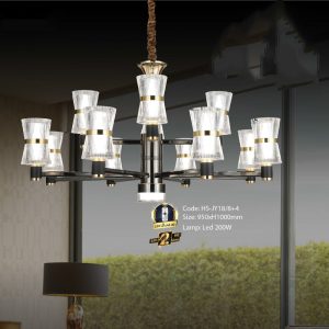 Đèn chùm trang trí Slister Ø950*H1000mm Led 200W