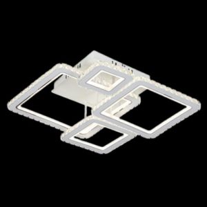 Đèn gắn trần trang trí Slister 530*530mm - LED 136W - 3 chế độ