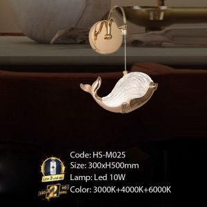 Đèn tường trong nhà Slister 300*H500 - LED 10W