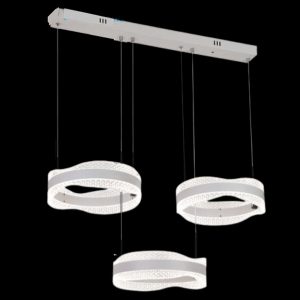 Đèn treo trần trang trí Slister Ø300+300+300mm - LED 108W