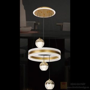 Đèn treo trần trang trí Slister Ø400mm - LED 91W - 3 CĐ