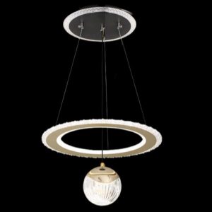 Đèn treo trần trang trí Slister Ø500mm - LED 76W