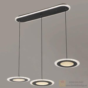 Đèn treo trần trang trí Slister Ø300+300+300mm - LED 109W - 3 CĐ