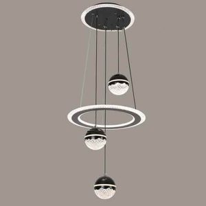 Đèn treo trần trang trí Slister Ø400mm - LED 94W - 3 CĐ