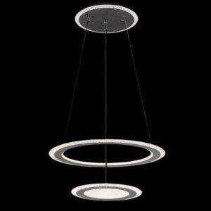 Đèn treo trần trang trí Slister Ø500+300mm - LED 95W