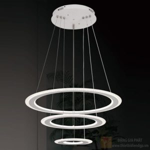 Đèn treo trang trí Slister Ø600+500+400+300+200mm - LED 225W - 3 CĐ