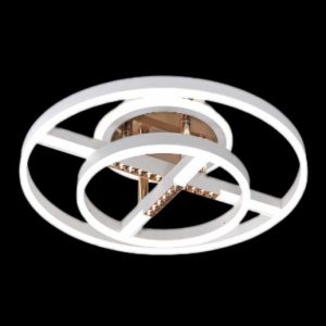 Đèn gắn trần trang trí Slister Ø300+500mm - LED 79W - 3 chế độ