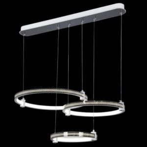 Đèn treo trang trí Slister Ø300+400+500mm - LED 145W - 3 CĐ