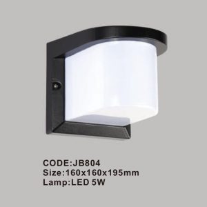 Đèn tường ngoài trời Slister 160*160*195mm LED 5W
