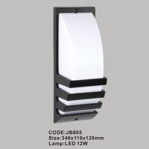 Đèn tường ngoài trời Slister 340*110*120mm LED 12W