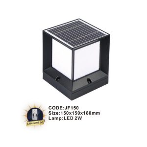 Đèn trụ năng lượng mặt trời Slister 150*150*180mm - LED 2W