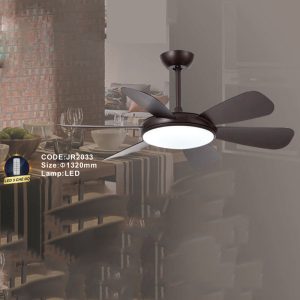 Quạt trần đèn trang trí Slister Ø1320mm - LED