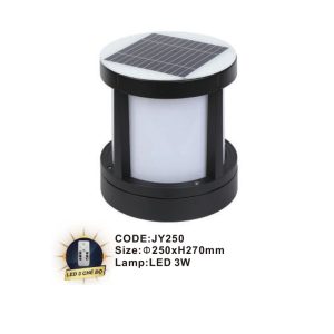 Đèn trụ năng lượng mặt trời Slister Ø250*H270mm - LED 3W
