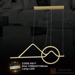 Đèn treo trang trí Slister Ø900*H1100mm - LED