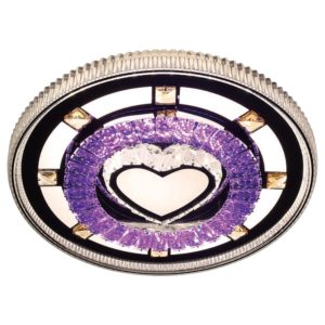 Đèn mâm pha lê Slister Ø500mm - LED 120W - 3 CĐ