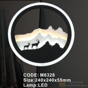 Đèn tường trong nhà Slister 240*240*55mm LED