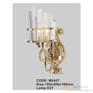 Đèn tường pha lê Slister 160*300*190mm - E27