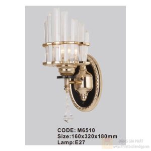 Đèn tường pha lê Slister 160*320*180mm - E27