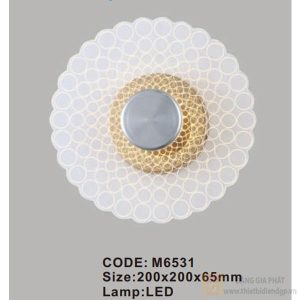 Đèn tường trong nhà Slister 200*200*65mm LED