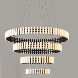 Đèn treo trang trí Slister 400+600+800+1000*H3000mm - LED 160W 3000K