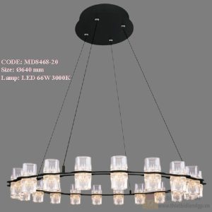 Đèn treo trang trí Slister Ø640mm - LED 66W 3000K