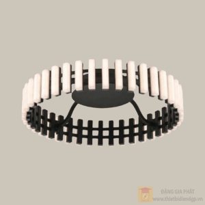 Đèn mâm ốp trần trang trí Slister Ø400*H110mm - LED 28W 3000K