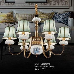 Đèn chùm LED trang trí Slister Ø810*H490mm