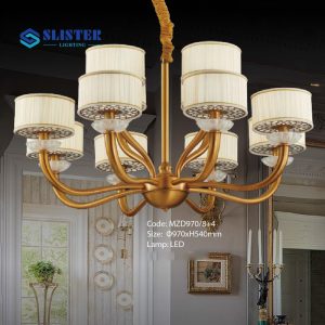 Đèn chùm led trang trí Slister Ø970*H540mm