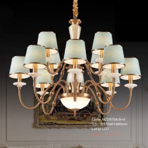 Đèn chùm LED trang trí Slister Ø970*H1480mm