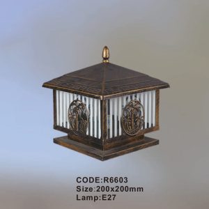 Đèn trụ cổng Slister R6603 - E27