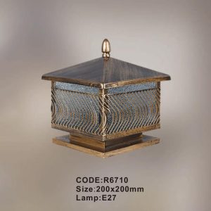 Đèn trụ cổng Slister R6710 - E27