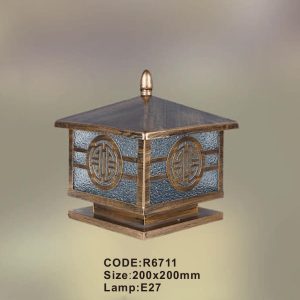 Đèn trụ cổng Slister R6711 - E27