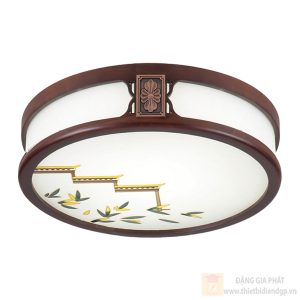 Đèn mâm gỗ trang trí Slister Ø560mm - LED