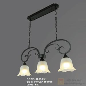 Đèn treo trang trí Slister Ø700*H360mm - E27