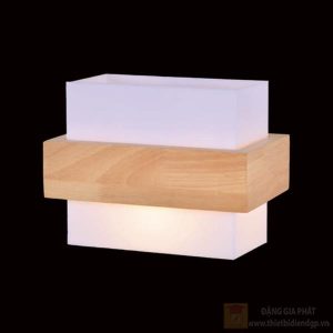 Đèn tường gỗ trong nhà Slister 200*180mm - E27*1