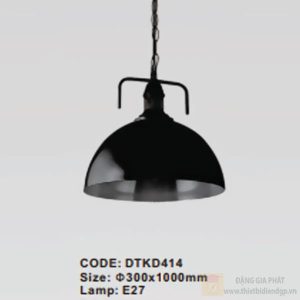 Đèn treo trần trang trí Slister Ø300*1000mm - E27