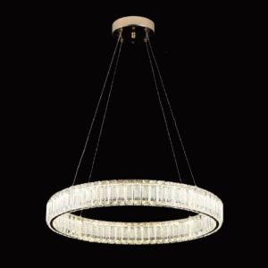 Đèn treo pha lê Slister Ø600mm - LED 62W*2 - 3 CĐ