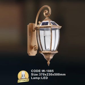 Đèn tường năng lượng mặt trời Slister ZXA-035 - LED 3 CĐ