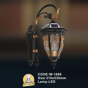 Đèn tường năng lượng mặt trời Slister 310*530mm - LED 3 CĐ