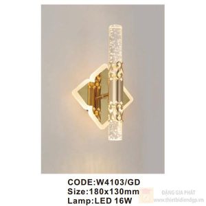 Đèn tường trong nhà Slister 180*130mm - LED 16W