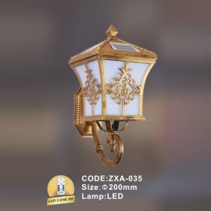 Đèn tường ngoài trời Slister ZXA-035 - LED 3 CĐ