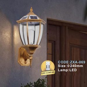 Đèn tường ngoài trời Slister Ø240mm - LED 3 CĐ