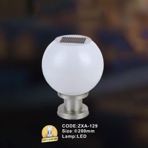 Đèn trụ cổng năng lượng mặt trời Slister ZXA-129- LED 3 CĐ